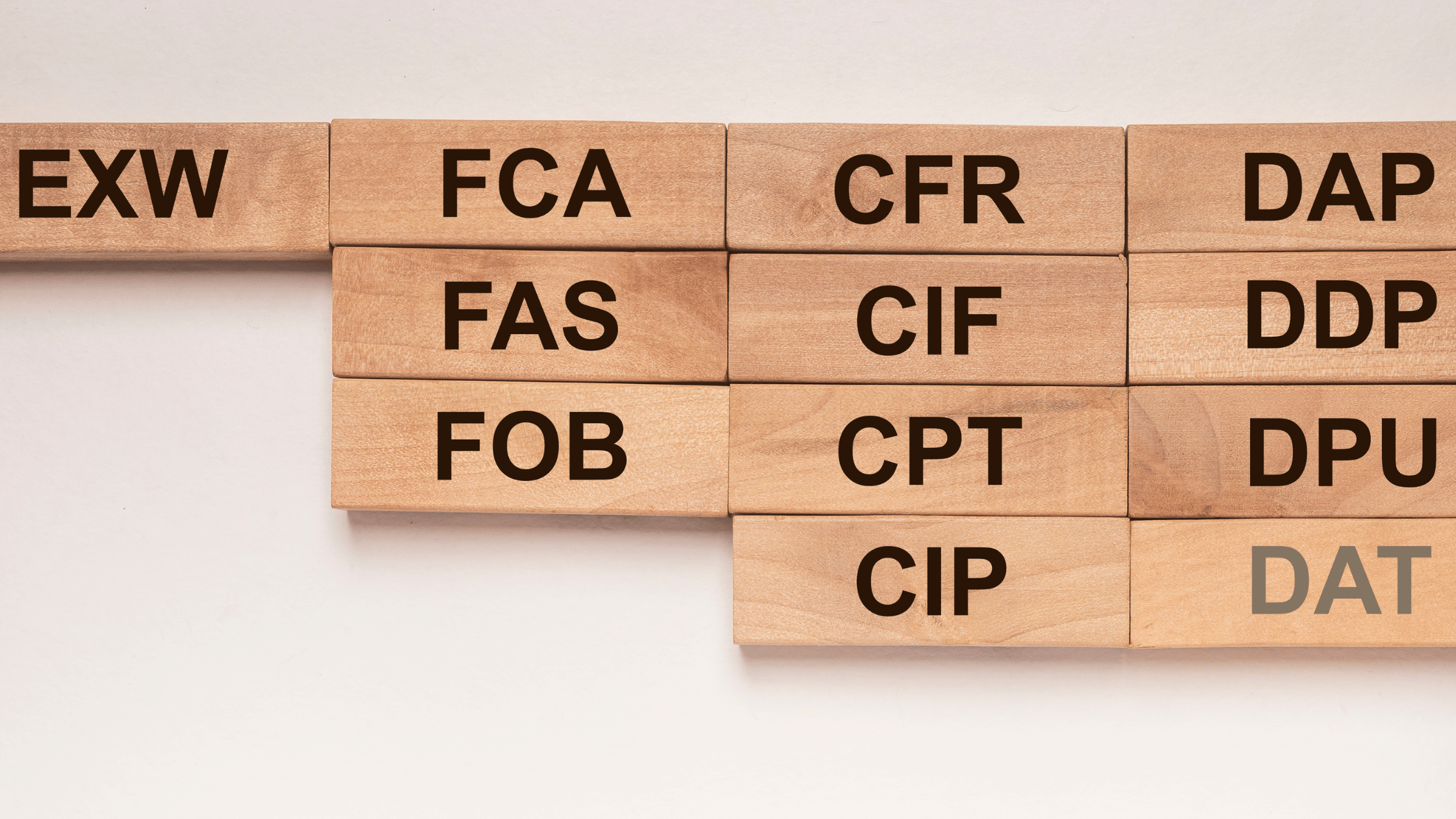 incoterms cosa sono